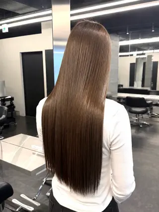 ロング カラー 透明感カラー🤍/ 韓国ヘア🎀めいのヘアスタイル