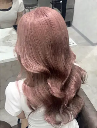 カラー 色落ちまで盛れる 💟まなみのヘアスタイル