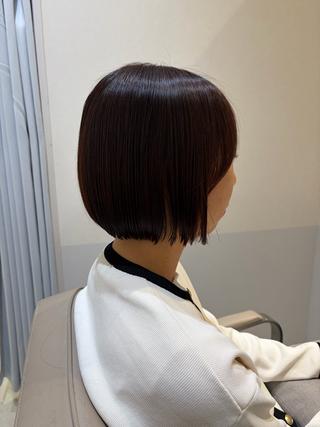ショート ハッシュカット・ タッセルボブ🌷薫のヘアスタイル