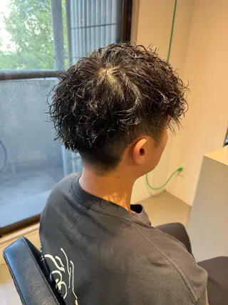パーマ メンズ Mizuki Yajimaのヘアスタイル