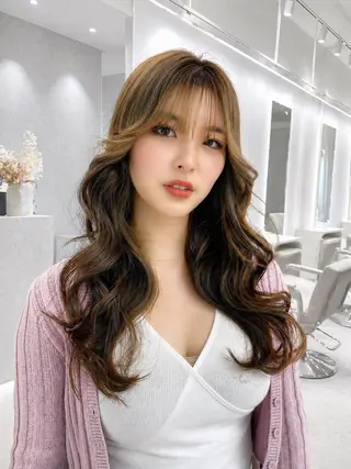 ロング カラー TELA HAIR 石岡♡ａｉｋａのヘアスタイル