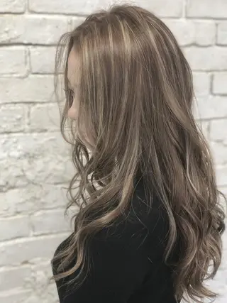 ロング カラー welring hair salonのヘアスタイル