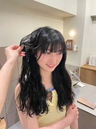 ロング カラー JURI /HUIのヘアスタイル