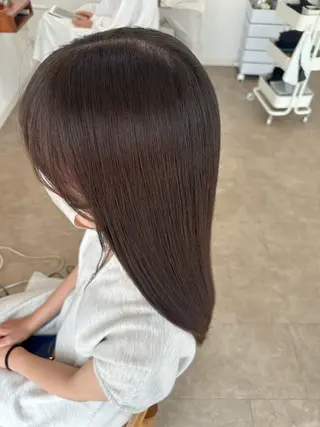 カラー 🍃 𝙍𝙀𝙉𝘼のヘアスタイル