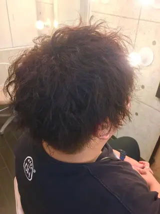 パーマ メンズ 平田 晃誠のヘアスタイル