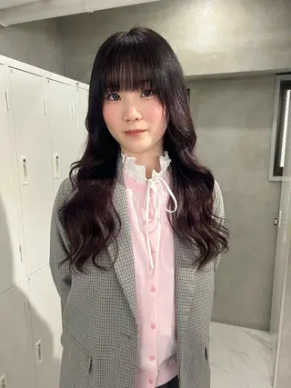 カラー Akari🧬レイヤ ー/ハイトーン/天神のヘアスタイル
