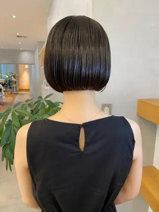ショート カラー ヘアアレンジ 、 、のヘアスタイル