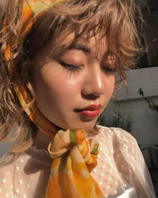 ミディアム カラー パーマ ヘアアレンジ メンズ 艶カラー/ケアカラー /韓国ヘア/ヒビキのヘアスタイル