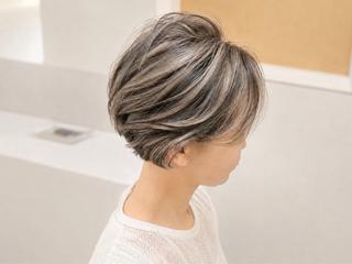 ショート カラー ヘアアレンジ 銀座/似合わせカット /髪質改善/油谷樹️のヘアスタイル