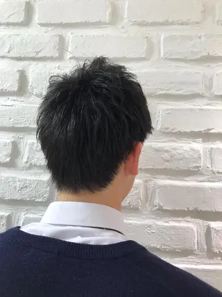 ショート メンズ 【暖色カラー特化】 中山由梨のヘアスタイル