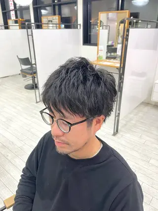 パーマ メンズ 南雲優佑 メンズ特化のヘアスタイル