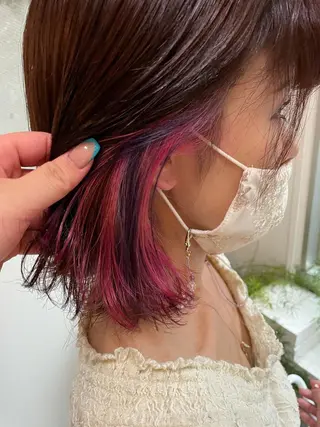 ショート カラー 北川 智海のヘアスタイル