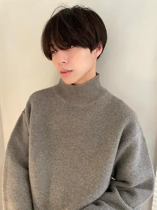 ショート メンズ おしゃれパーマ メンズ特化/みーまんのヘアスタイル