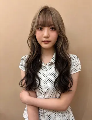 ロング カラー [lani ] konatsuのヘアスタイル