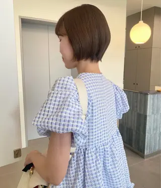 ショート カラー 履歴回収❎ブリーチ/ レイヤーボブ🪄aiのヘアスタイル