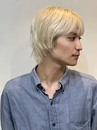 カラー メンズ YUU Belle 新宿のヘアスタイル