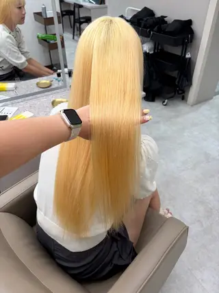 ロング 🎀ブリーチ ハイト ーン ♡Kanon♡のヘアスタイル