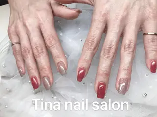 ネイル Tinaネイル 難波のネイルデザイン