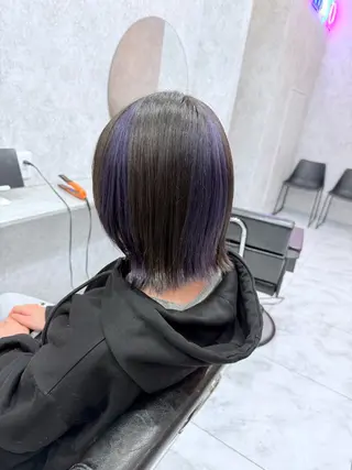 ショート カラー 🌺ハイトーン🌺 矢葺 なぎさ🌺🌺のヘアスタイル
