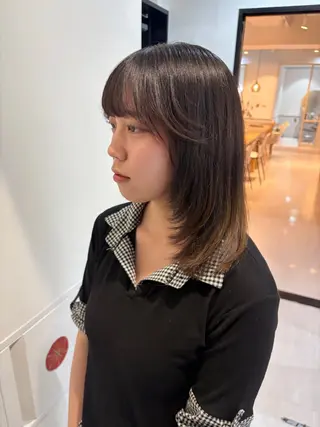 ミディアム 光岡 玲遠のヘアスタイル