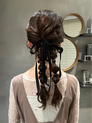 ロング ヘアアレンジ デザイン/アレンジ ❤︎イシイレイのヘアスタイル