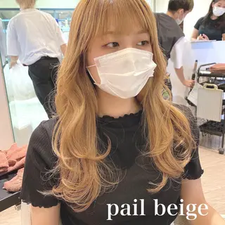 ロング カラー hair &eye LAWE.店長のヘアスタイル