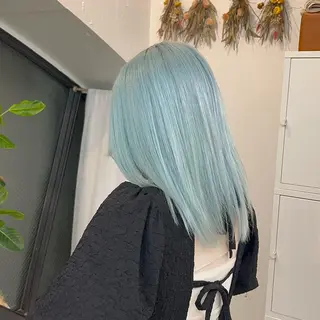 ミディアム MIZUKI 〰️🤍のヘアスタイル