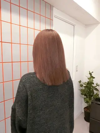 ミディアム 💍モテる艶髪 透明感カラー💖のヘアスタイル