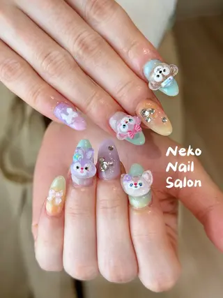 ネイル neko nailのネイルデザイン