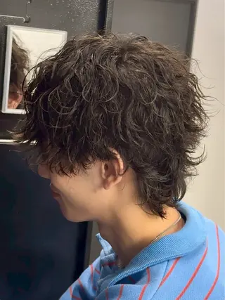 パーマ メンズ 【OVARL】武田 まなみのヘアスタイル