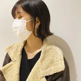ショート カラー ボブ/salut町田 🧡kanaのヘアスタイル