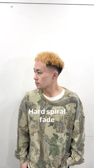 ショート カラー パーマ メンズ特化✂︎ ✂︎sunのヘアスタイル