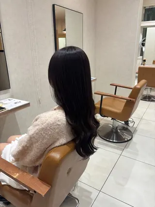 ロング ⭐️うる艶カラー 募集　まゆ⭐️のヘアスタイル