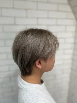 ショート カラー メンズ ヨシダ フミノリのヘアスタイル