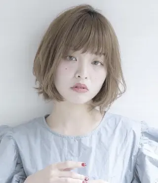 ショート カラー 似合わせカット 銀座/アライ カズヤのヘアスタイル