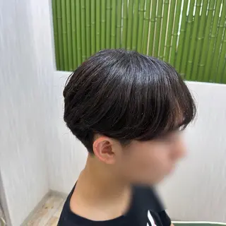 ショート メンズ 矢内 結菜のヘアスタイル