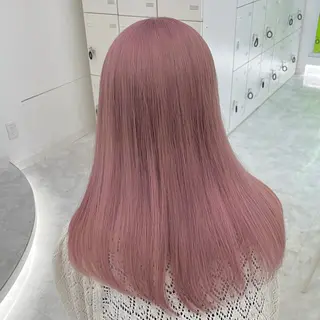ロング カラー ヘアアレンジ 縮毛矯正🤍 ボブ/ HIKARIのヘアスタイル