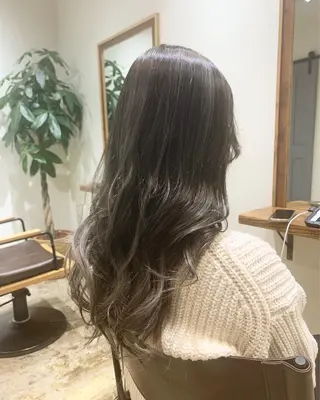 ロング カラー 園田 将士のヘアスタイル