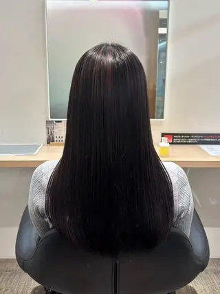 ロング カラー 謝花 卯依┆͓̽ モデル募集中🪽⋆*のヘアスタイル