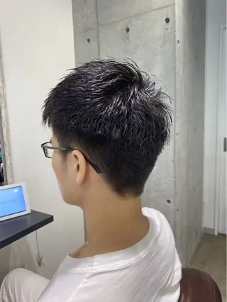 メンズ 根本 真奈のヘアスタイル