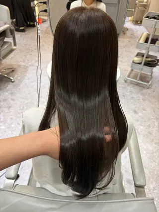 ロング カラー Ayano🎀似 合わせ×透明感🎀のヘアスタイル