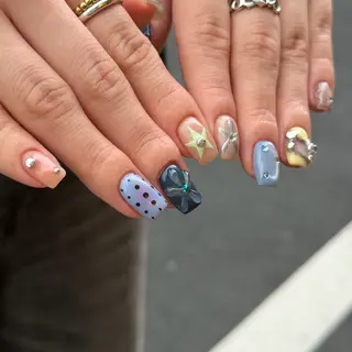 ネイル ʀᴀɪ ɴᴜᴀɴᴄᴇのネイルデザイン