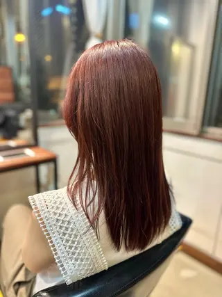 セミロング カラー ✨菅近 湧太✨のヘアスタイル