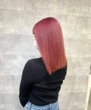 カラー yasuハイトーン/ デザインカラーのヘアスタイル