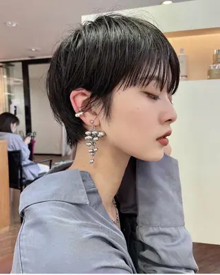 ショート micoto kuronoのヘアスタイル
