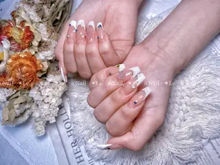 ロング カラー ネイル Le’a NailSalonのネイルデザイン