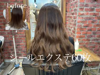 ロング カラーモデル募集ෆ SAEのヘアスタイル