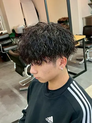 メンズ 鈴木 優雅のヘアスタイル