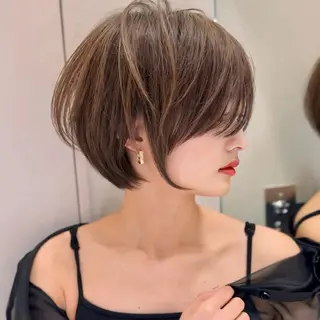 ショート 石川直樹 似合わせカット✨のヘアスタイル