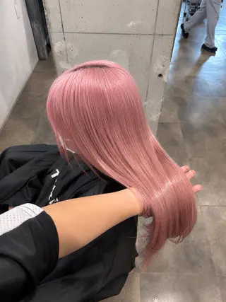 ロング 🧸ハイトーン/ミル クティー🧸のヘアスタイル